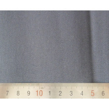 Sergé de coton Polyester gris tissu tissé